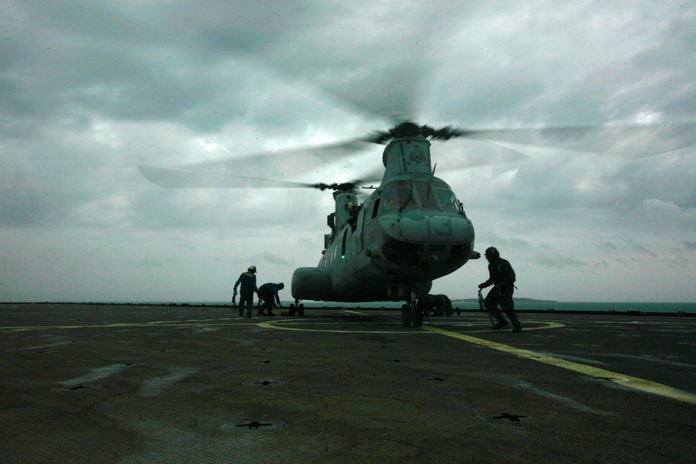 3rd MLG Marines depart for Thailand