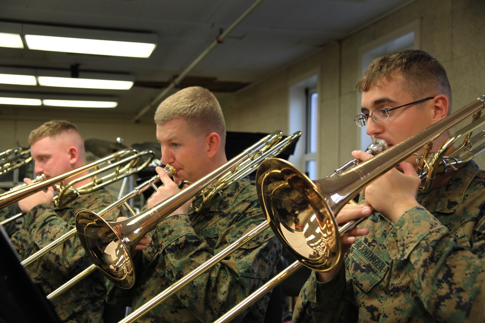 DVIDS News 2nd MAW Band tunes up for holiday concert