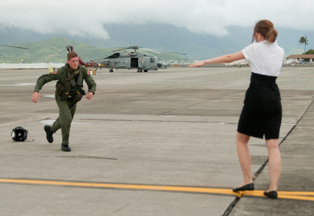 Helicopter Anti-Submarine Squadron Light 37 welcomes home Detachment 4, says goodbye to Detachment 1