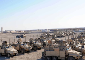 Final Convoy: Destination home Virginia National Guard rolls out of Iraq