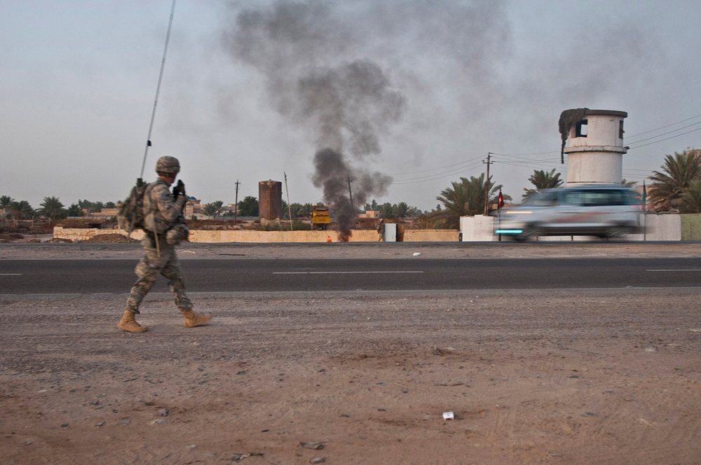 Maneuver and Mobility: Military Police secure routes in Baghdad