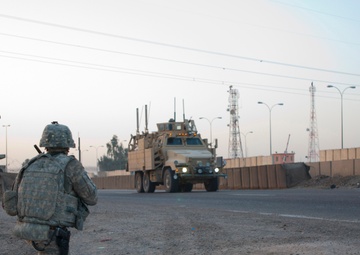 Maneuver and Mobility: Military Police secure routes in Baghdad