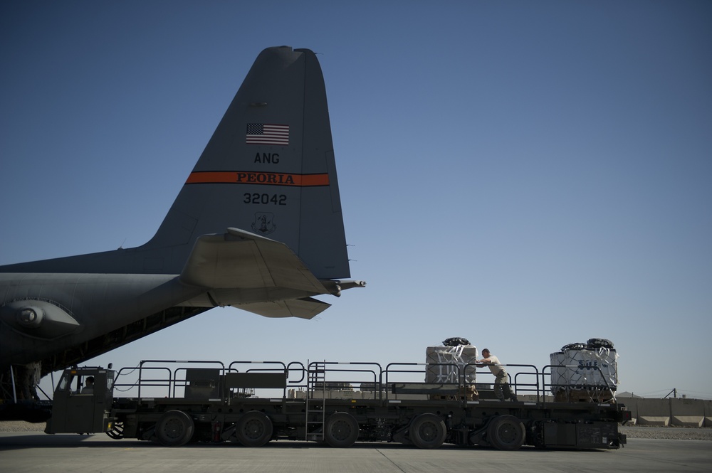 774th Expeditionary Airlift Squadron in Afghanistan