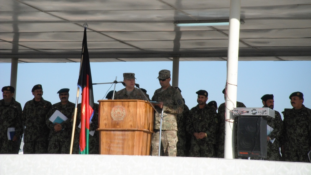 Afghan army recognizes EOD training graduates