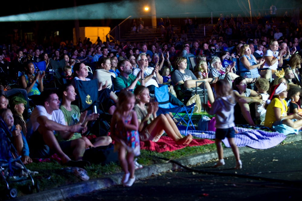 Tops in Blue help kick off the holidays at Joint Base Pearl Harbor-Hickam