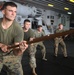 Martial arts training aboard USS Makin Island