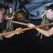 Martial arts training aboard USS Makin Island