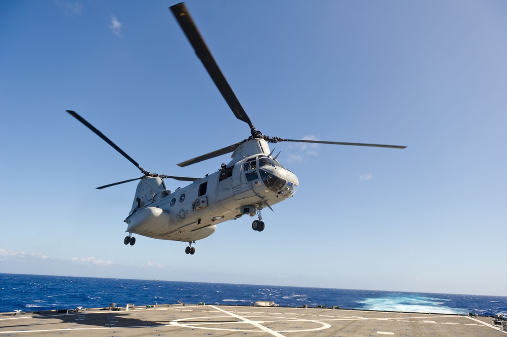 Deployed operations aboard USS Pearl Harbor