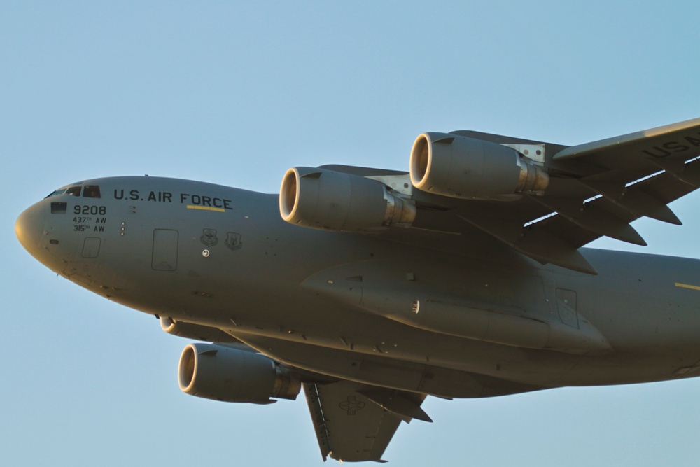 Globemaster III lifts off