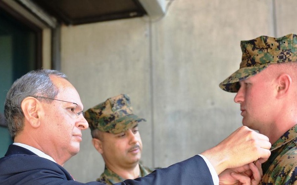 US Ambassador to Guatemala promotes Pittsburgh, Pennsylvania resident and Marine OEF veteran to Captain
