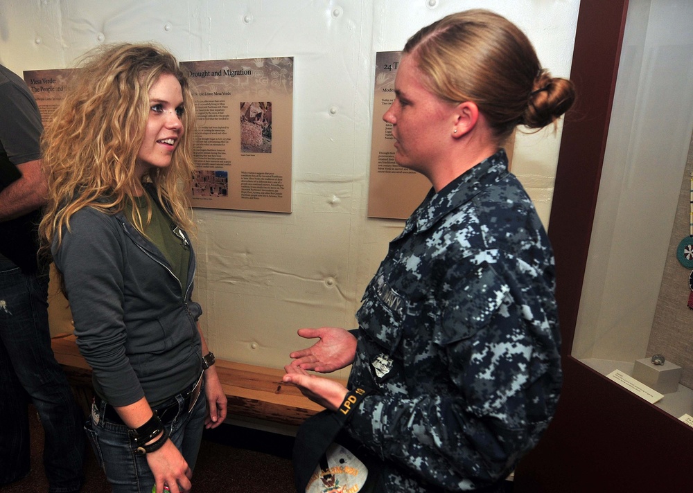 Navy Entertainment sponsored performance