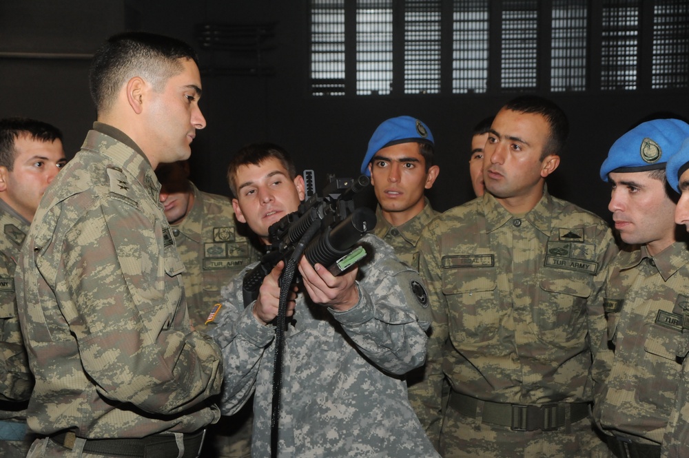 2nd Cavalry Regiment Small Unit Exchange with the Turkish army