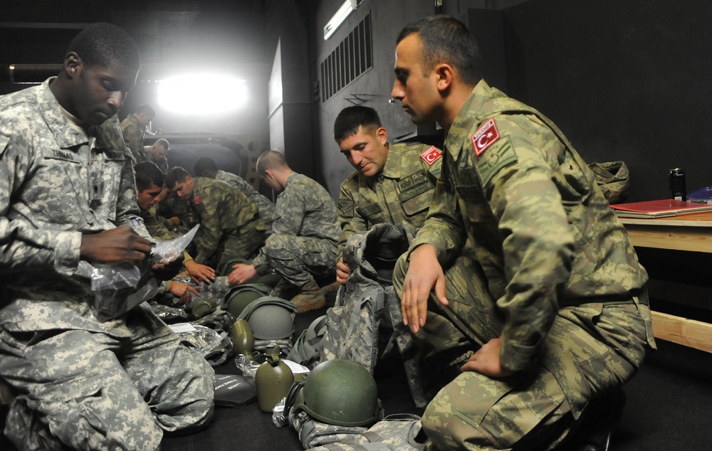 2nd Cavalry Regiment Small Unit Exchange with the Turkish army