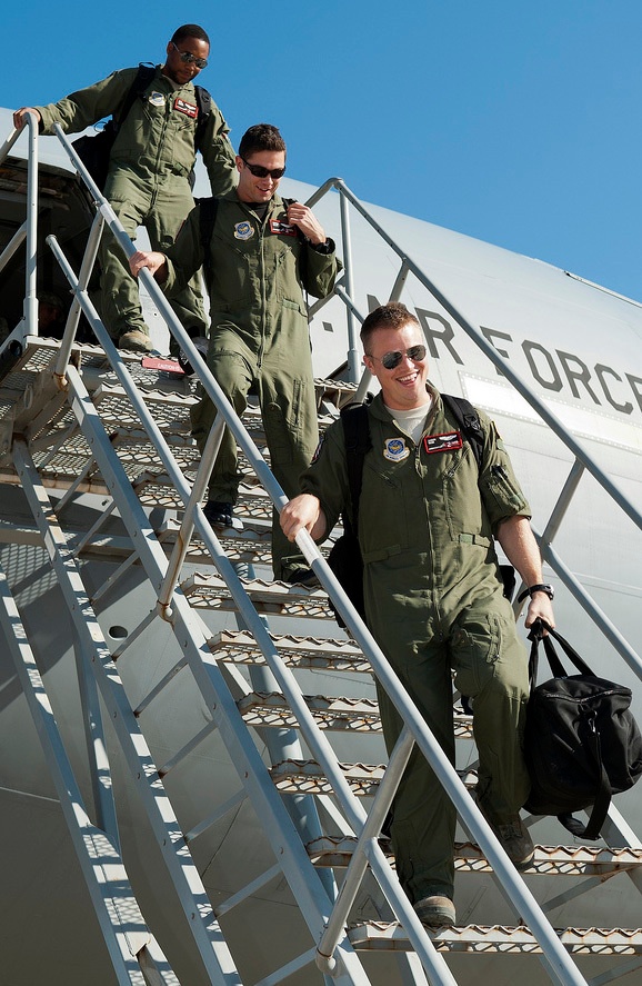305th AMW airmen return home from NATO support mission