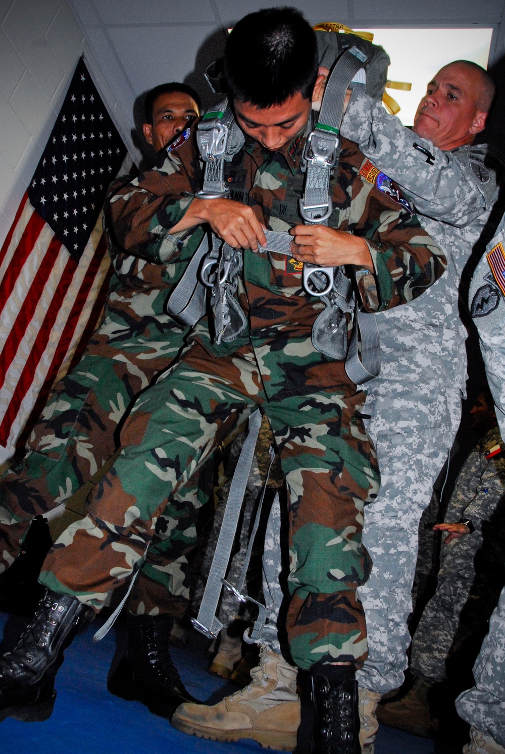 Operation Toy Drop 2011: parachute safety familiarization
