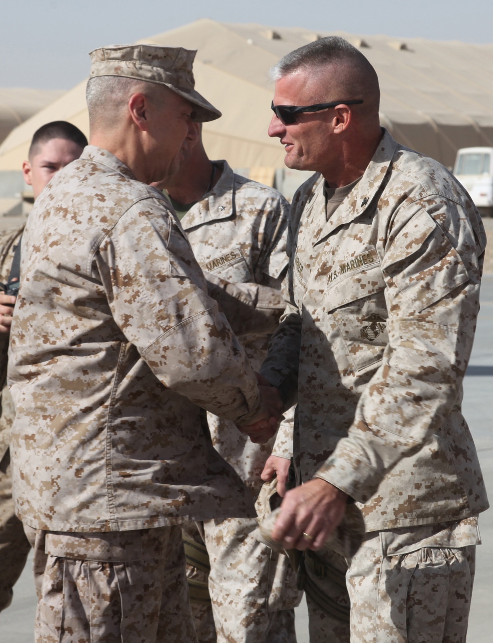 ISAF commander visits RCT-5