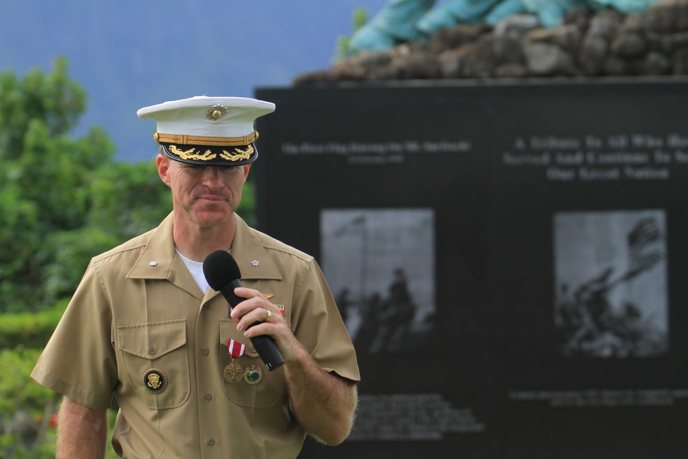 Lt. Col. Moore's retirement