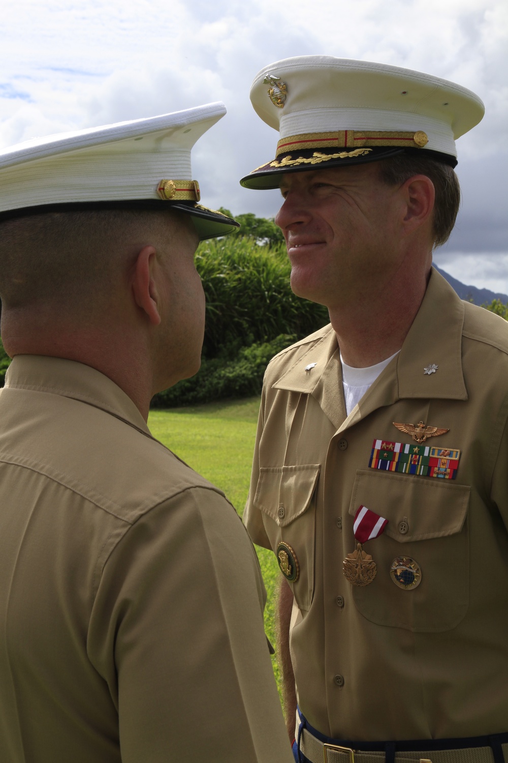 Lt. Col. Moore's retirement