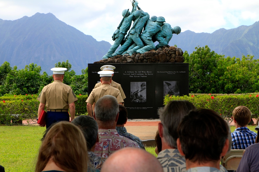 Lt. Col. Moore's retirement