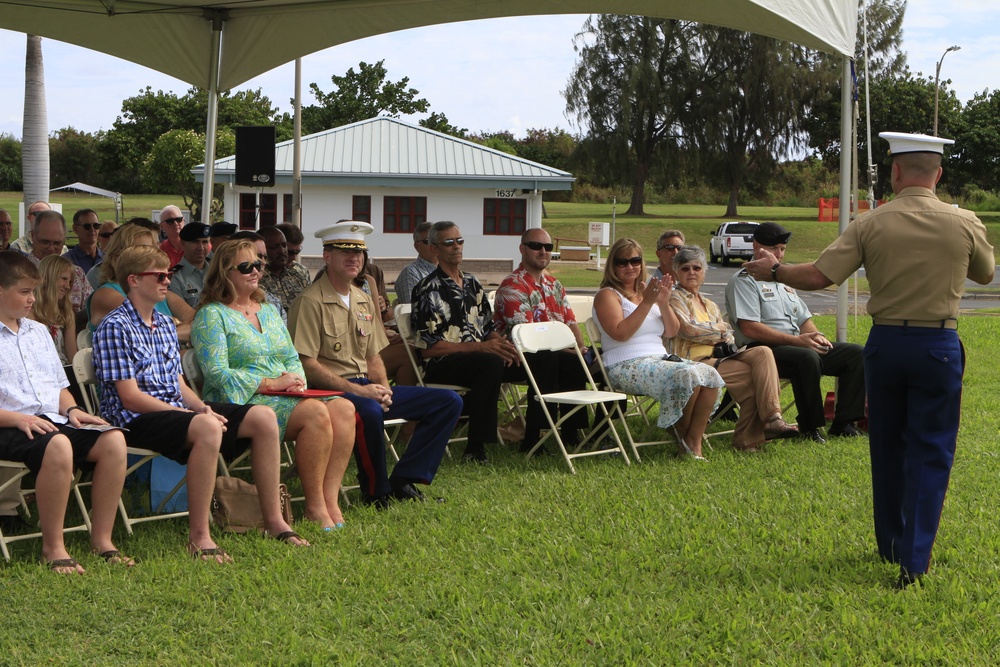 Lt. Col. Moore's retirement