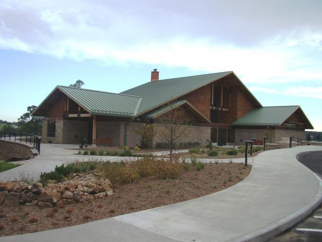 The M.W. Boudreaux Memorial Visitor Center at Mark Twain Lake