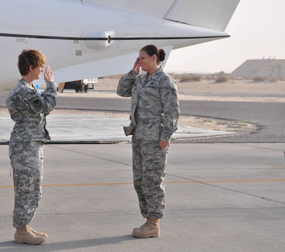 Mobility airman profile: Deployed McConnell NCO named ‘Rock Solid Warrior’
