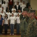 Marines volunteer during Special Olympics Fall Games
