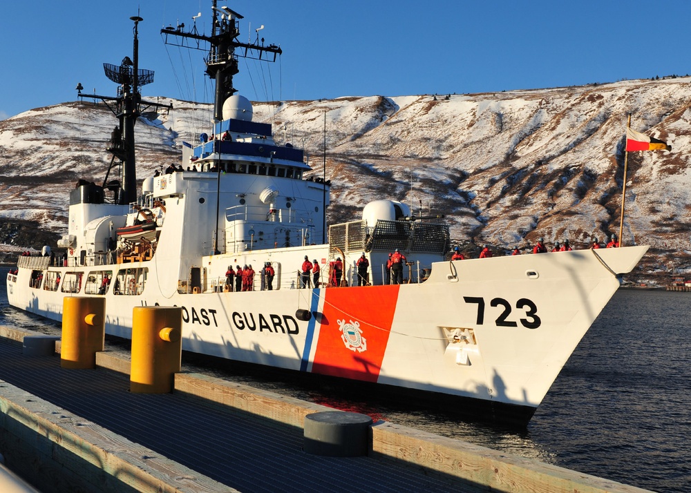 Coast Guard Cutter Rush medevac