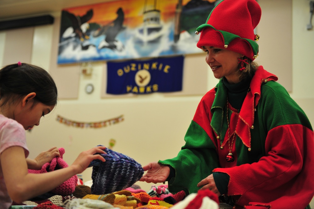 Santa's elves visit Kodiak Island villages