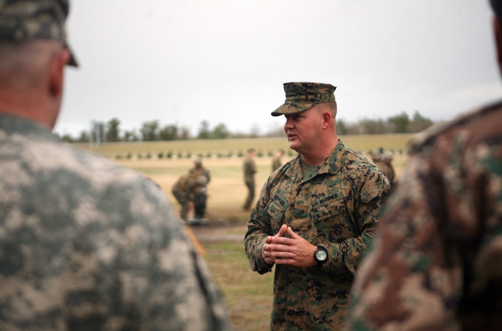 Jordan’s senior enlisted learn from Marine Corps counterparts