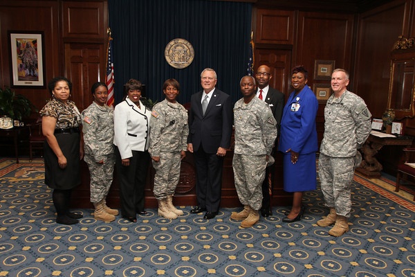 3rd MDSC soldier sworn in by Georgia governor