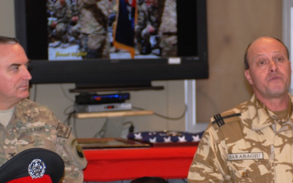 Romanians say farewell to Zabul