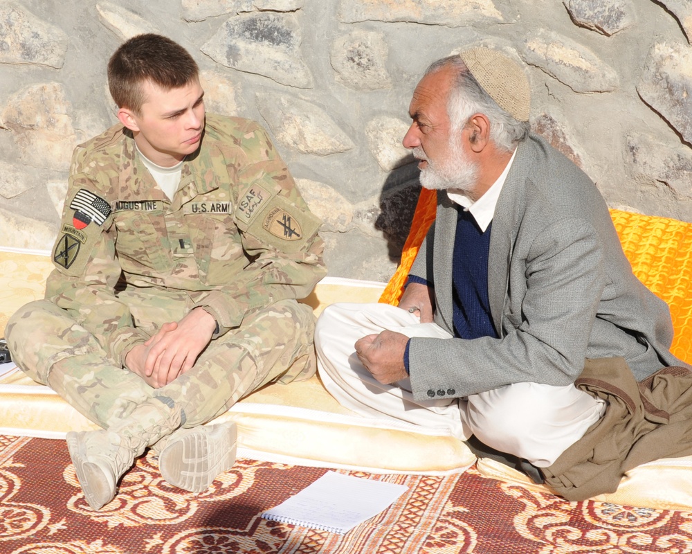 Kandahar PRT attends Nesh Government, Reconstruction and Development meeting