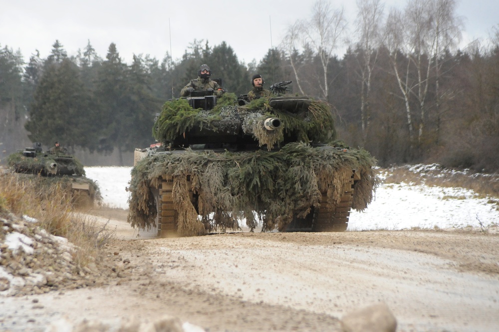 'Iron Panzer' combined live-fire exercise