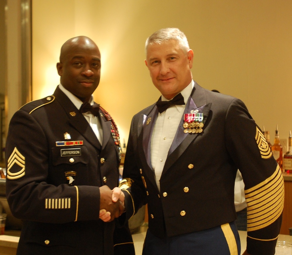 Army’s Top Non-commissioned Officer attends Rakkasan Logistics Ball