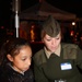 Children meet Marines for Holiday with Heroes