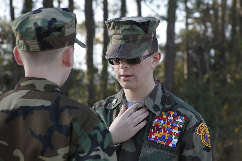 Leader of Cherry Point Young Marines shows dedication to program, community