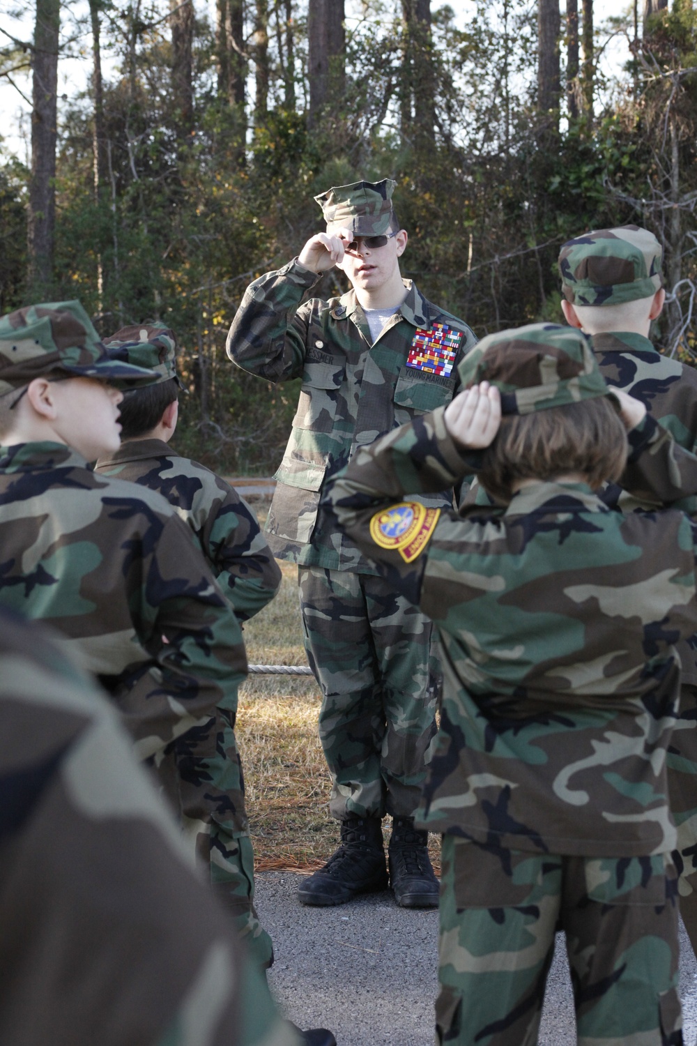 Leader of Cherry Point Young Marines shows dedication to program, community