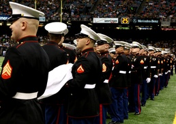 MARFORRES Marines score a touchdown with local community's hearts