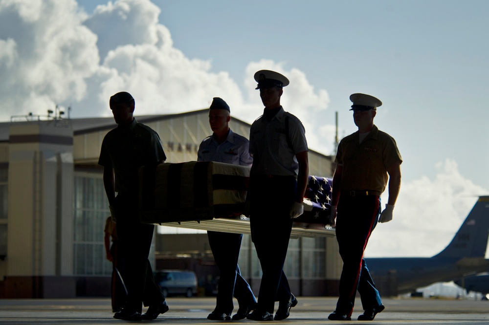 Joint POW/MIA Accounting Command hosts arrival ceremony