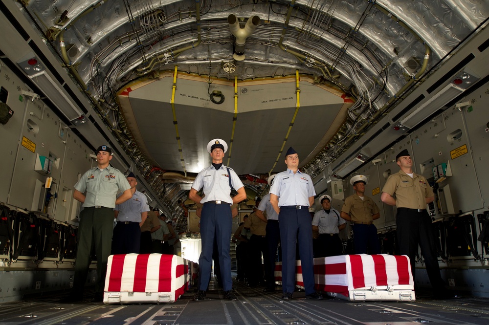 Joint POW/MIA Accounting Command hosts arrival ceremony