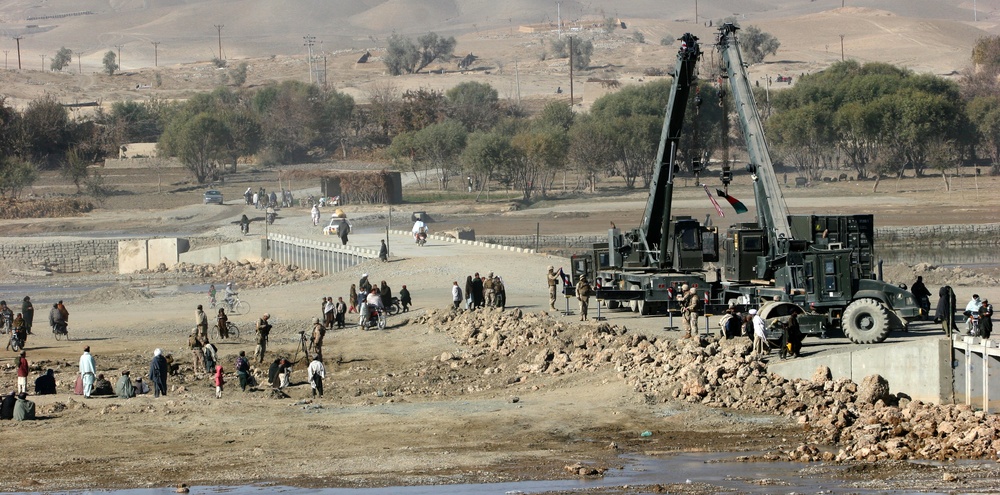 Wadi crossing opens for Musa Qal’eh