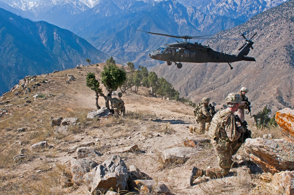 Frontlines of eastern Afghanistan