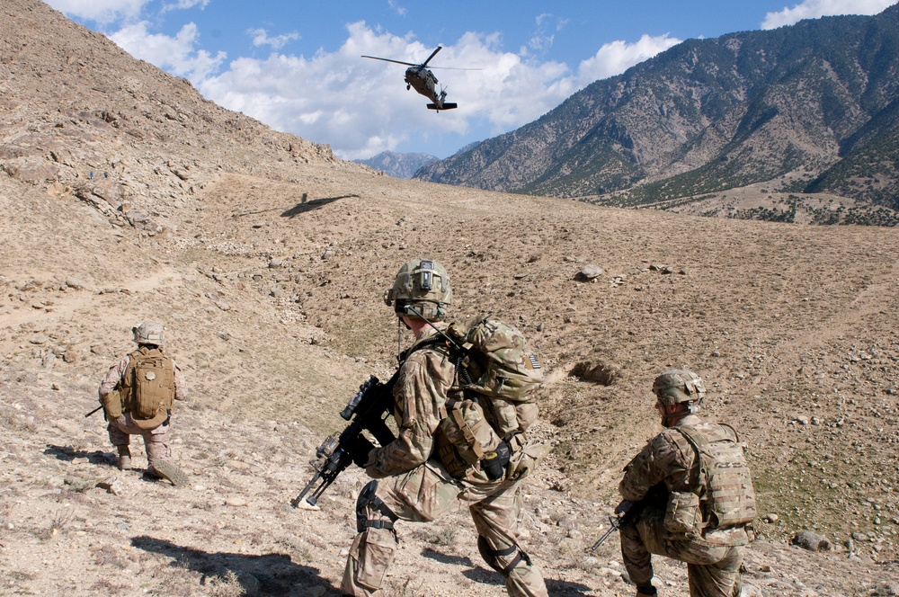 Frontlines of eastern Afghanistan