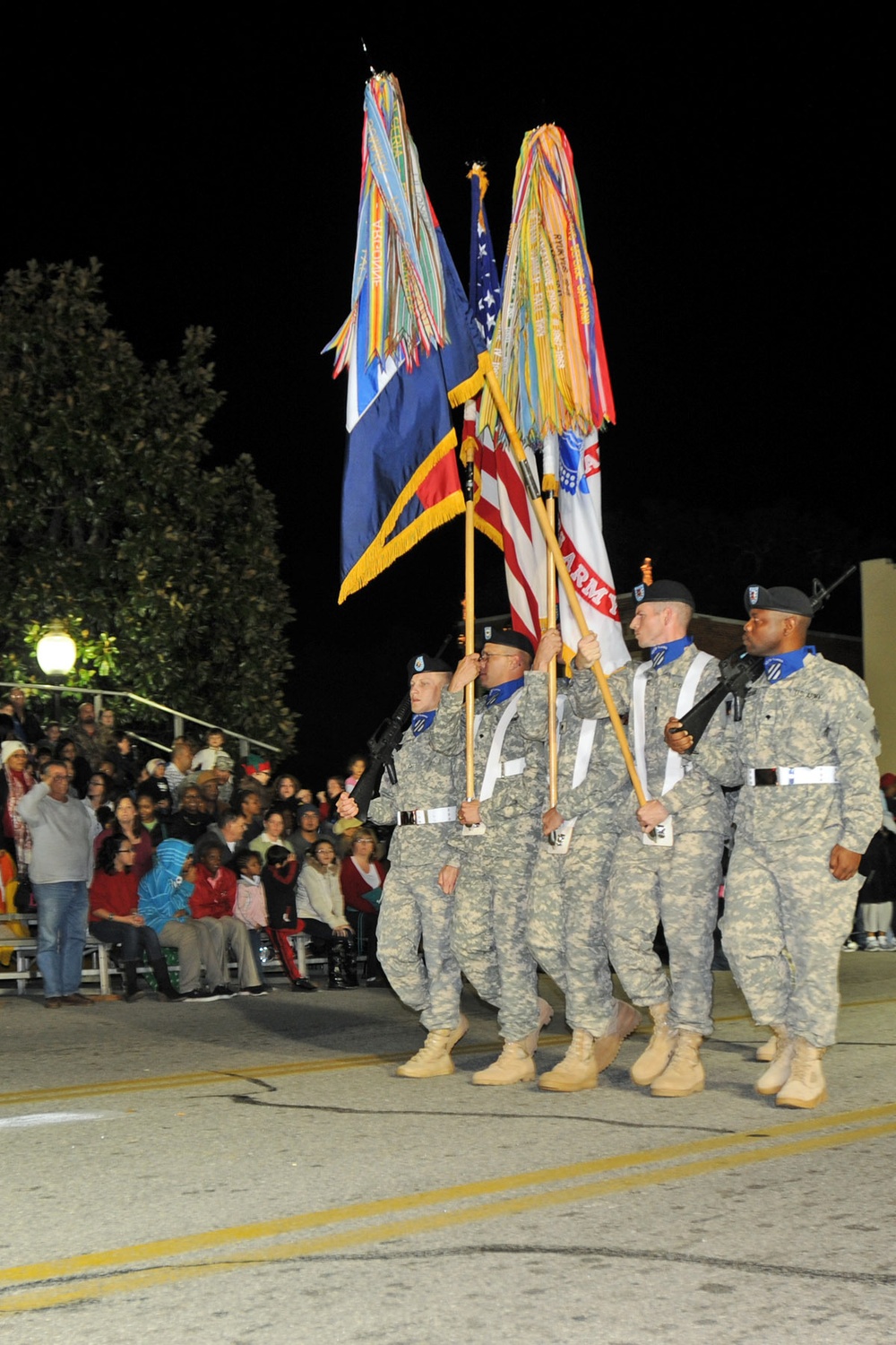 Illuminated Christmas Parade ushers in holiday spirit