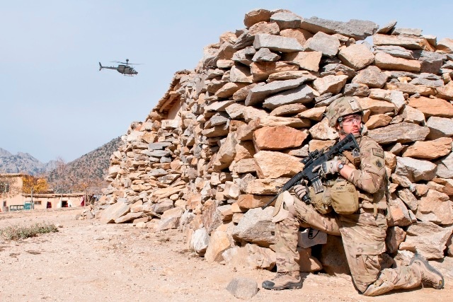 By ground and air, Oklahoma makes a presence in Afghanistan