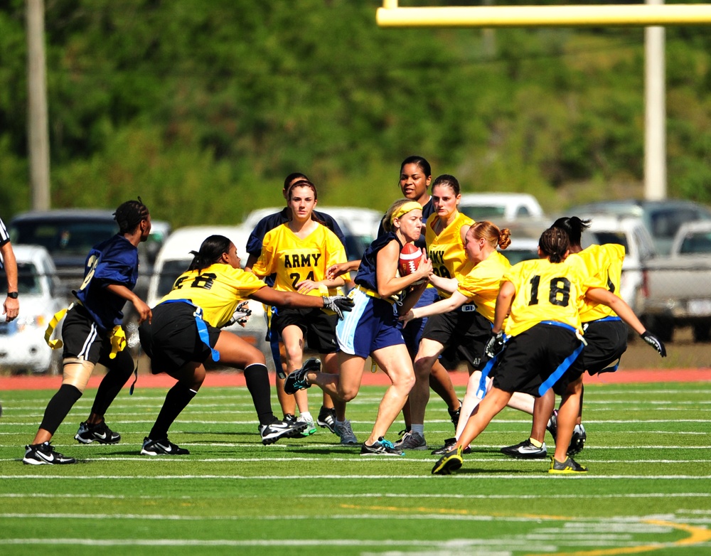 Army versus Navy games at Naval Station Guantanamo Bay