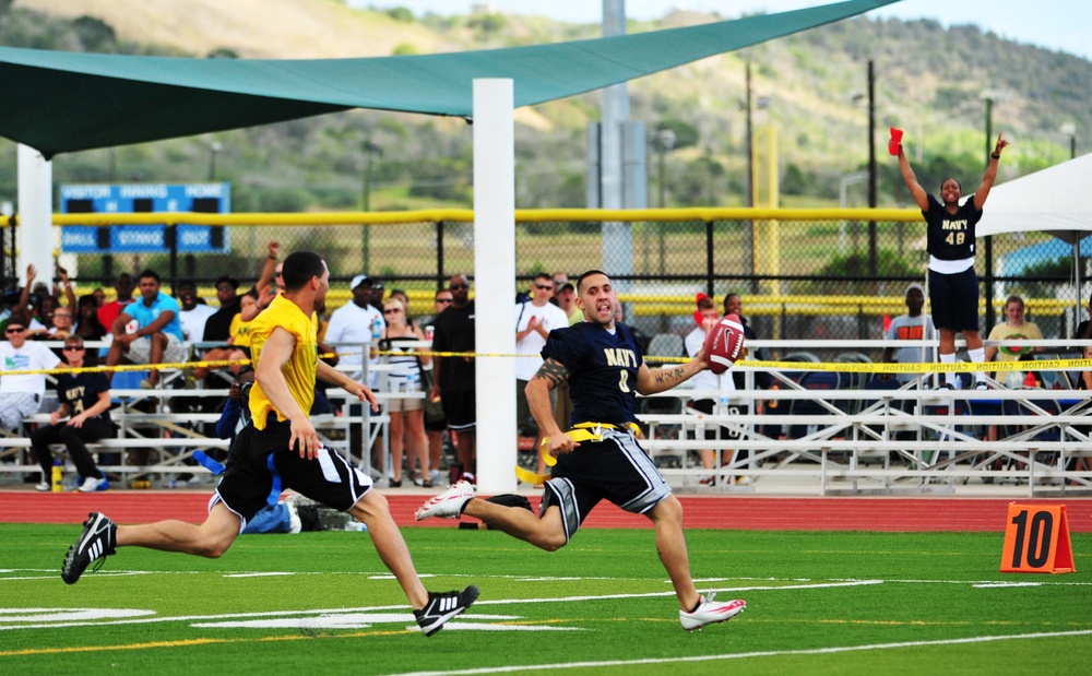 Army versus Navy games at Naval Station Guantanamo Bay