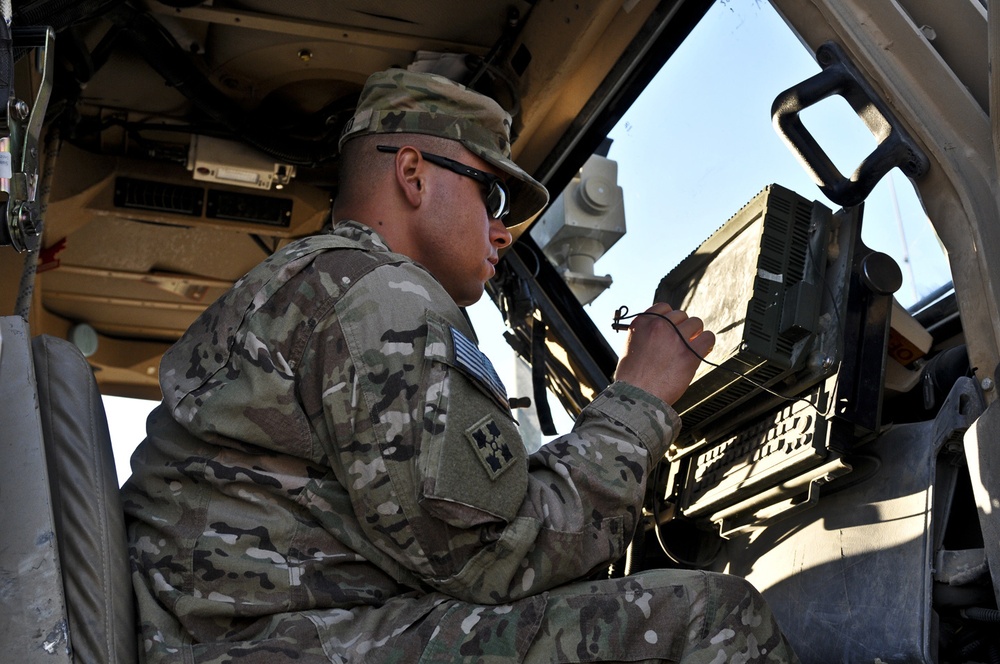 Bulldog Support soldiers set-up shop at Bagram