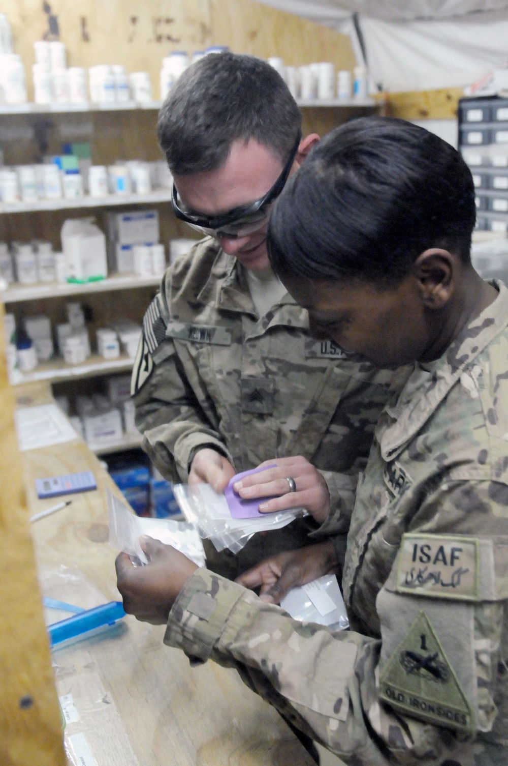 Caring personality in the pharmacy